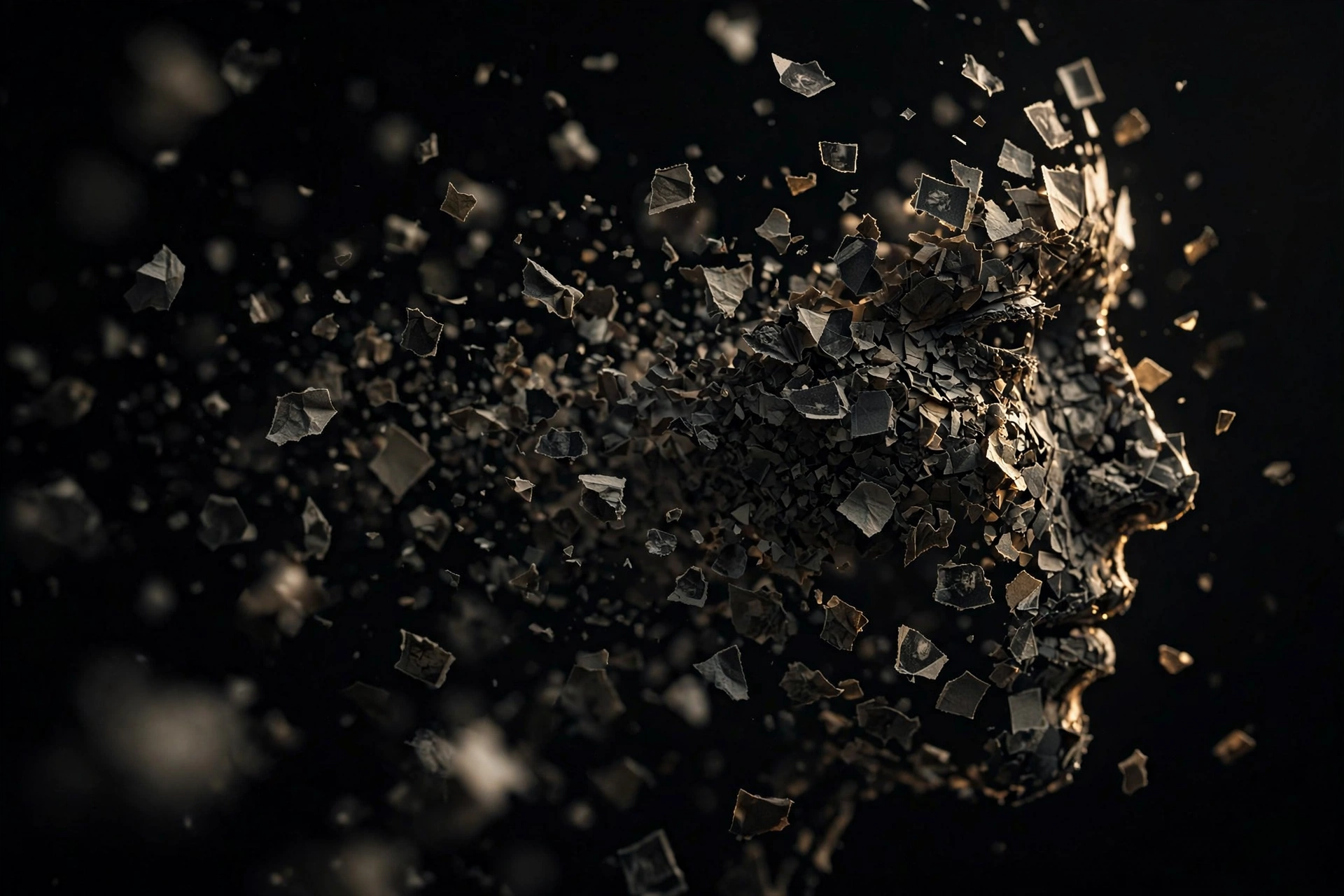 Memory Fragment — archival artwork from The Doc suite